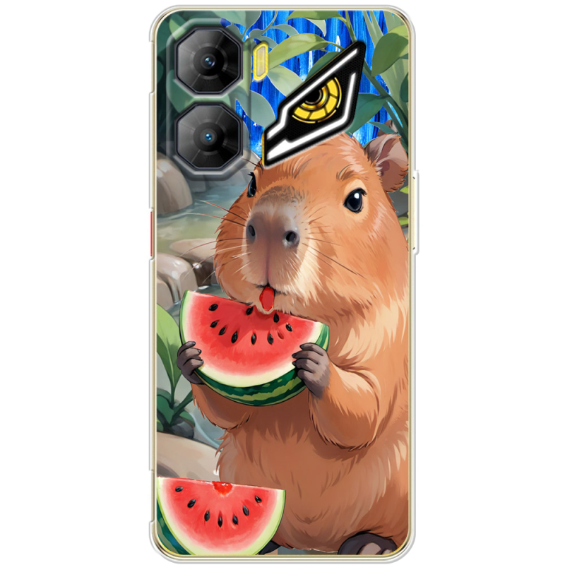 Чохол BoxFace Nubia Neo 3 5G Капібара з кавуном