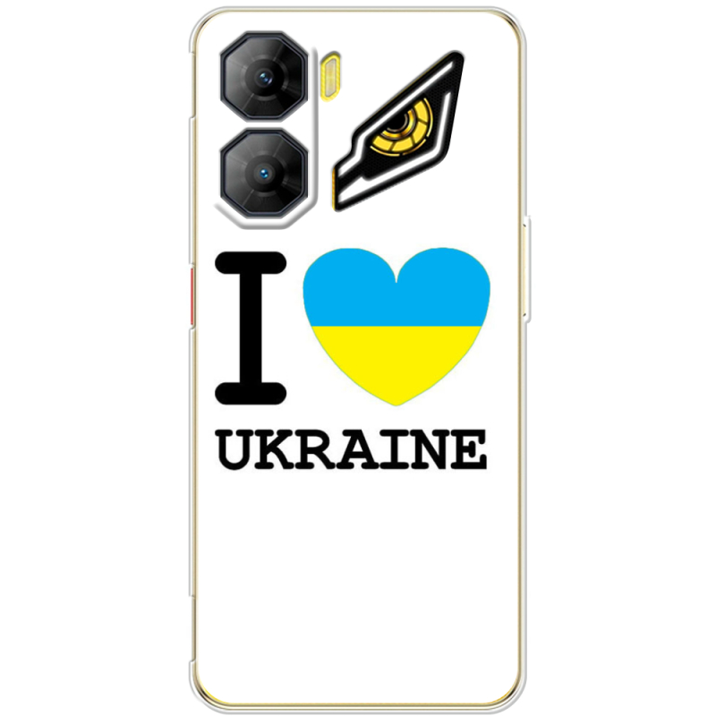 Чохол BoxFace Nubia Neo 3 5G I love Ukraine