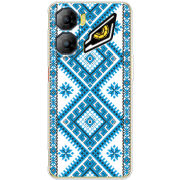 Чохол BoxFace Nubia Neo 3 5G Блакитний Орнамент