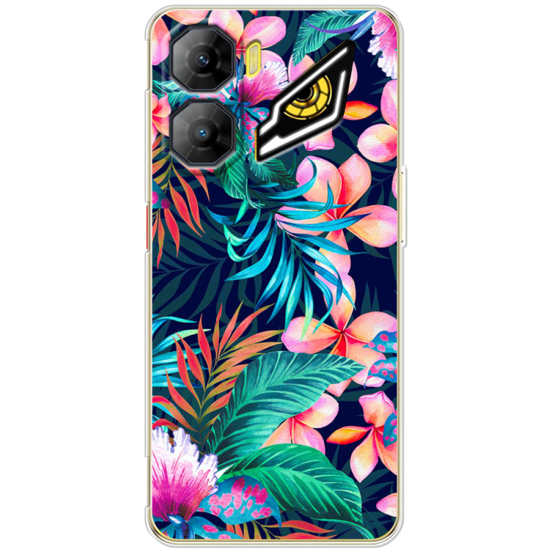 Чохол BoxFace Nubia Neo 3 5G flowers in the tropics