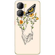 Чохол BoxFace Nubia Neo 3 5G Flower Hands