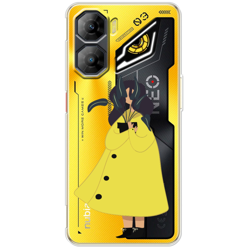 Прозорий чохол BoxFace Nubia Neo 3 5G Just a Girl