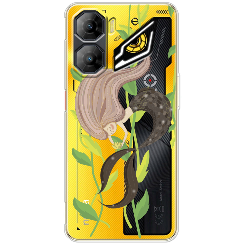 Прозорий чохол BoxFace Nubia Neo 3 5G Cute Mermaid