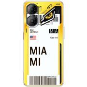 Прозорий чохол BoxFace Nubia Neo 3 5G Ticket Miami