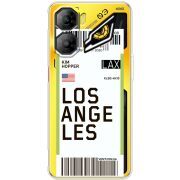 Прозорий чохол BoxFace Nubia Neo 3 5G Ticket Los Angeles