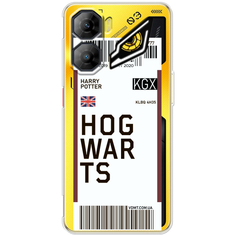 Прозорий чохол BoxFace Nubia Neo 3 5G Ticket Hogwarts