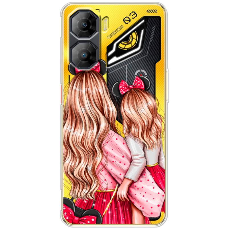 Прозорий чохол BoxFace Nubia Neo 3 5G Mouse Girls
