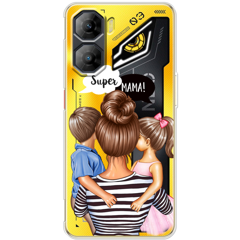 Прозорий чохол BoxFace Nubia Neo 3 5G Super Mama