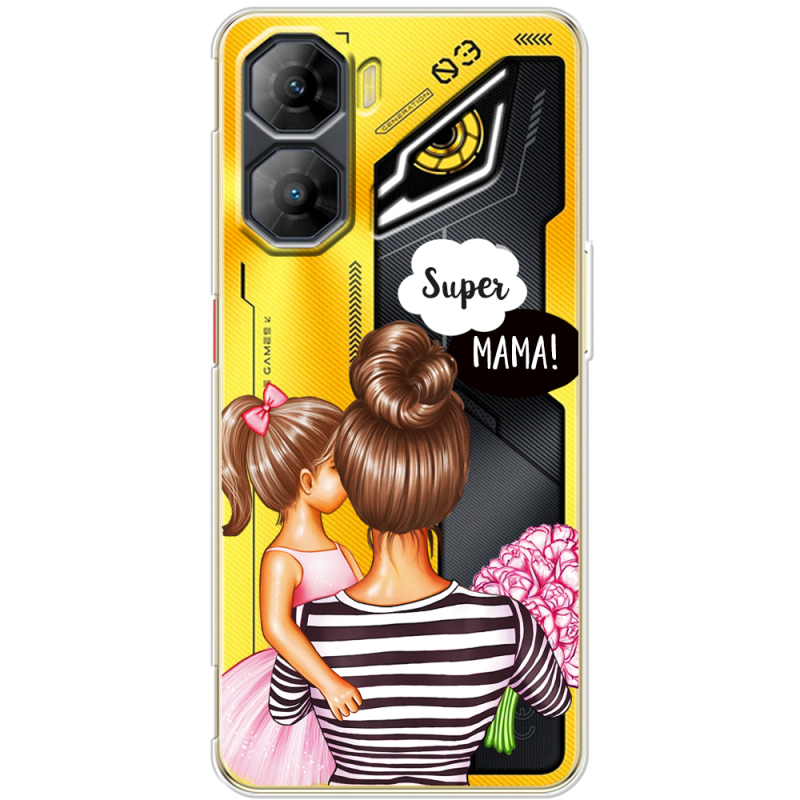 Прозорий чохол BoxFace Nubia Neo 3 5G Super Mama and Daughter