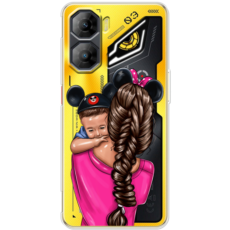Прозорий чохол BoxFace Nubia Neo 3 5G Mouse Mommy