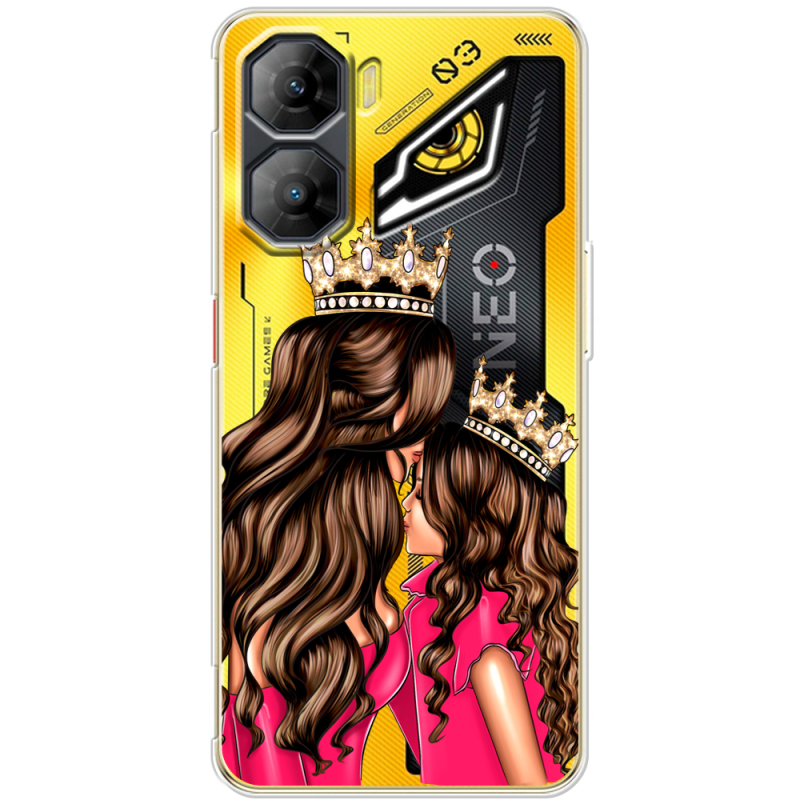 Прозорий чохол BoxFace Nubia Neo 3 5G Queen and Princess