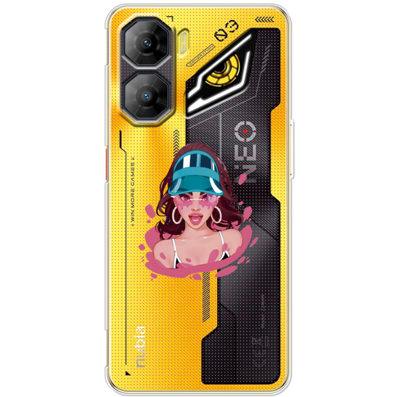 Прозорий чохол BoxFace Nubia Neo 3 5G Selena Gomez