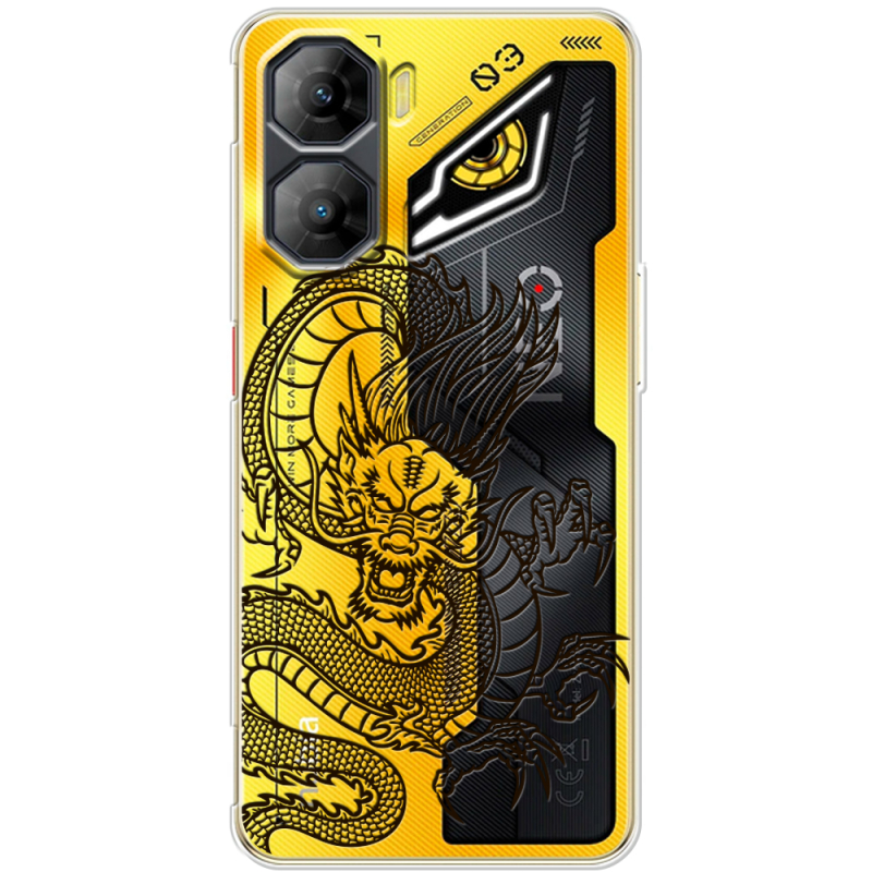 Прозорий чохол BoxFace Nubia Neo 3 5G Chinese Dragon