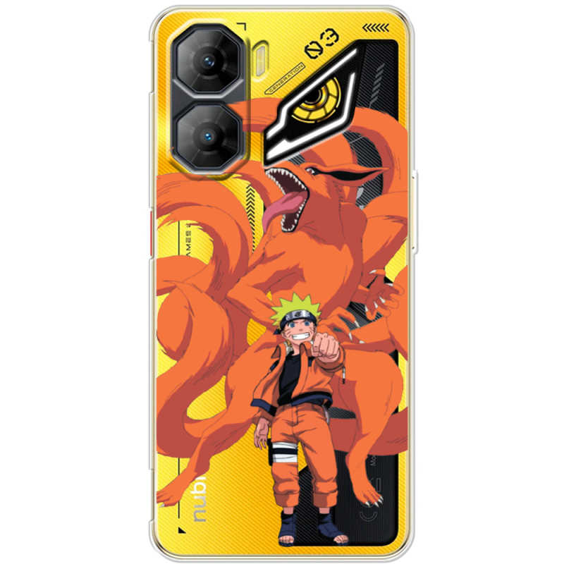 Прозорий чохол BoxFace Nubia Neo 3 5G Naruto and Kurama