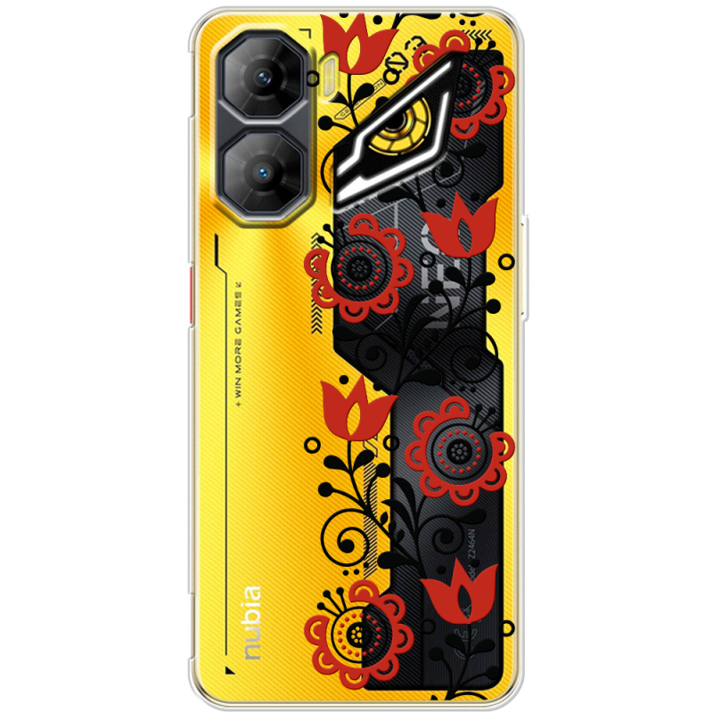 Прозорий чохол BoxFace Nubia Neo 3 5G Ethno Ornament