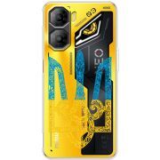 Прозорий чохол BoxFace Nubia Neo 3 5G Gold Trident