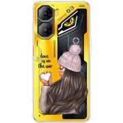 Прозорий чохол BoxFace Nubia Neo 3 5G love is in the air