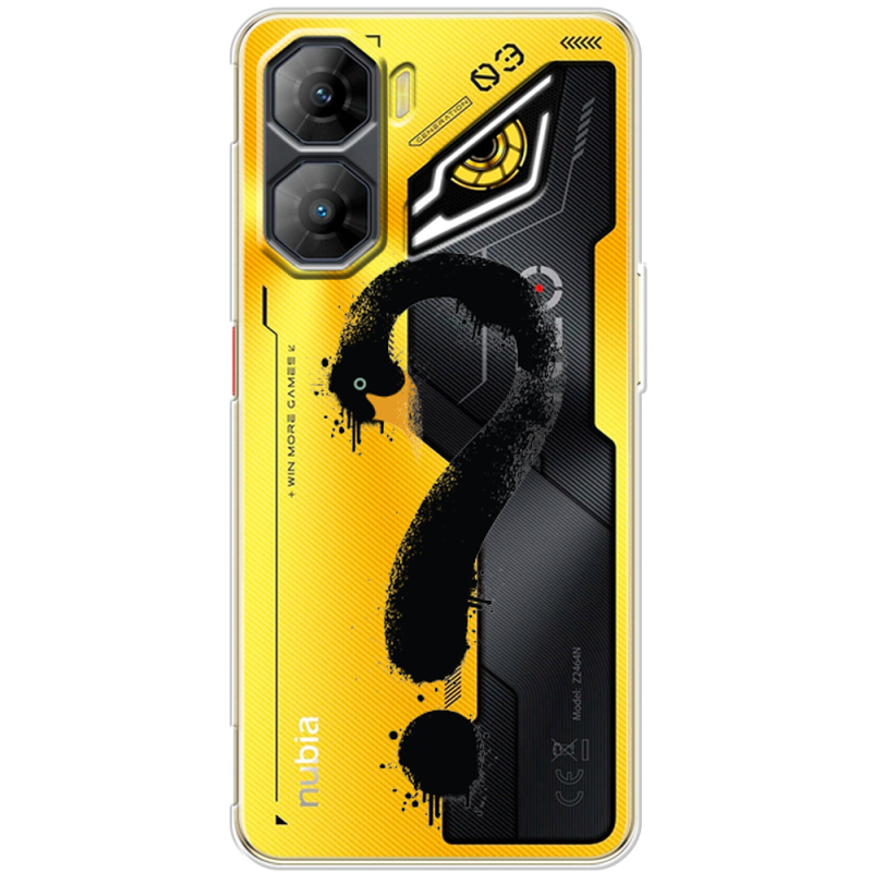 Прозорий чохол BoxFace Nubia Neo 3 5G Swan question