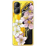Прозорий чохол BoxFace Nubia Neo 3 5G Cherry Blossom