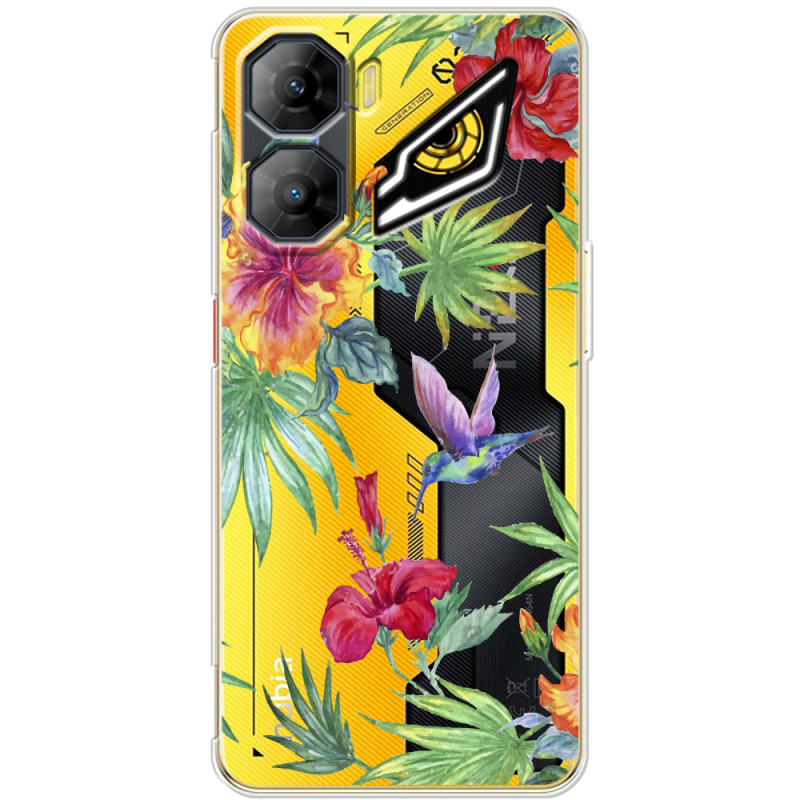 Прозорий чохол BoxFace Nubia Neo 3 5G Tropical