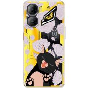 Прозорий чохол BoxFace Nubia Neo 3 5G Meow