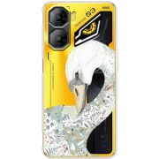 Прозорий чохол BoxFace Nubia Neo 3 5G Swan