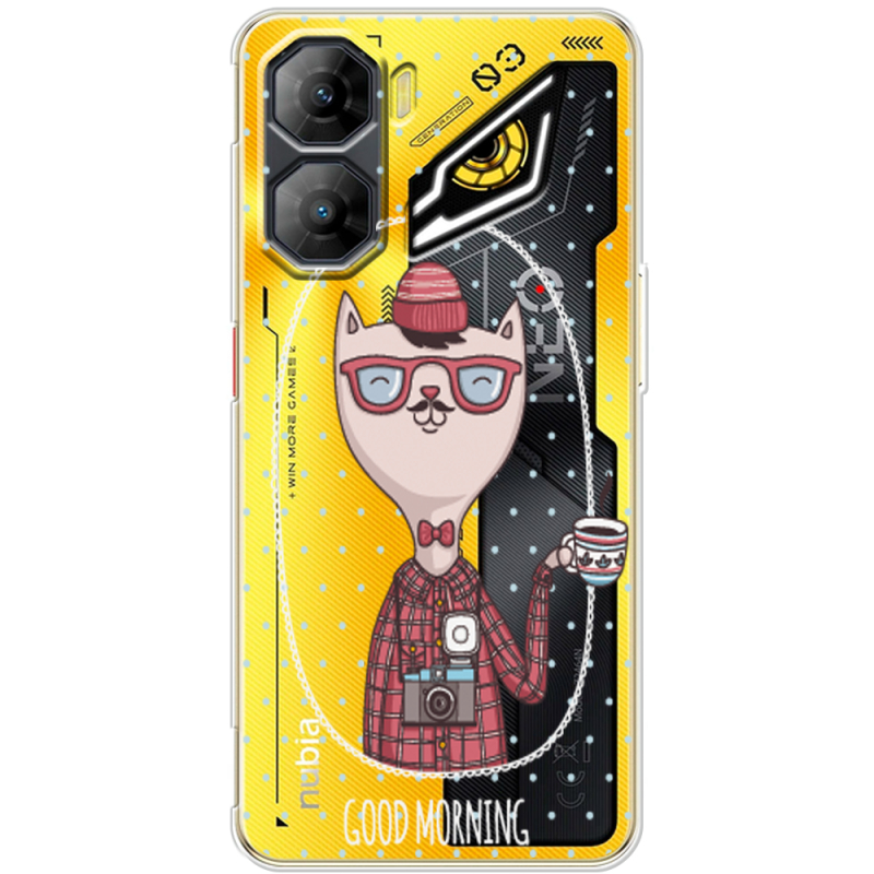 Прозорий чохол BoxFace Nubia Neo 3 5G Good Morning