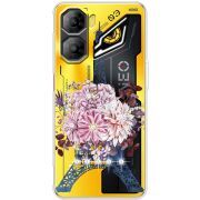 Чохол зі стразами Nubia Neo 3 5G Eiffel Tower