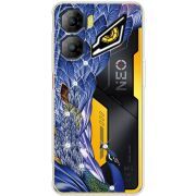 Чохол зі стразами Nubia Neo 3 5G Peafowl