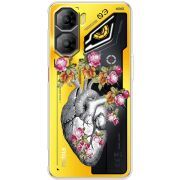 Чохол зі стразами Nubia Neo 3 5G Heart