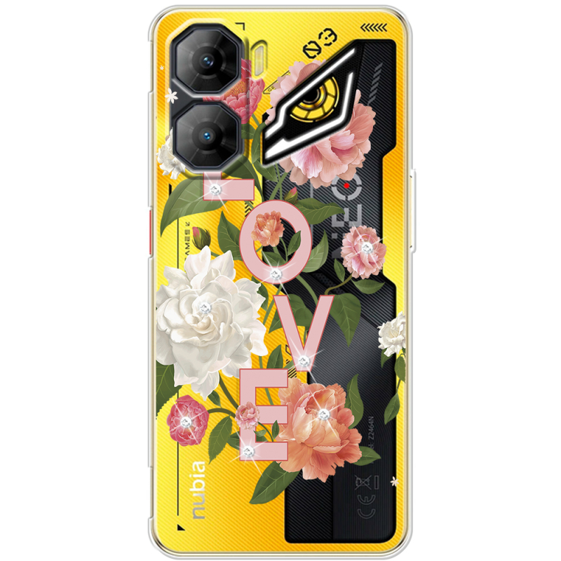 Чохол зі стразами Nubia Neo 3 5G Love