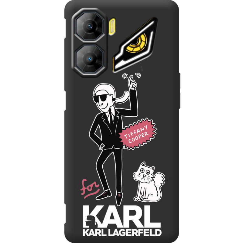 Чорний чохол BoxFace Nubia Neo 3 5G For Karl