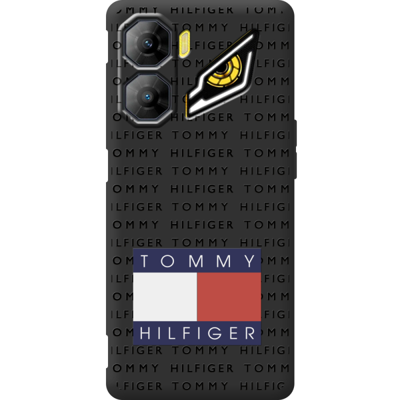 Чорний чохол BoxFace Nubia Neo 3 5G Tommy Print