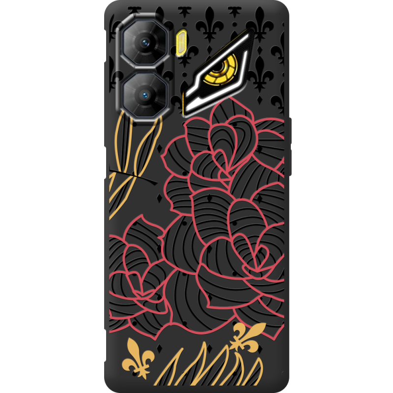 Чорний чохол BoxFace Nubia Neo 3 5G FranceFlowers