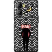 Чорний чохол BoxFace Nubia Neo 3 5G Man Pattern