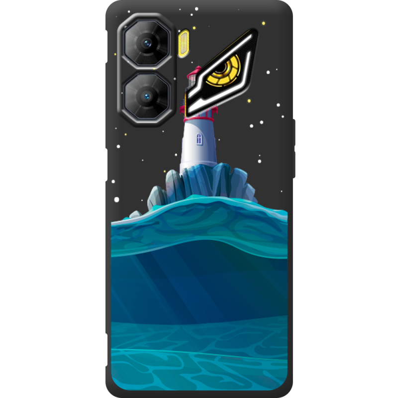 Чорний чохол BoxFace Nubia Neo 3 5G Lighthouse