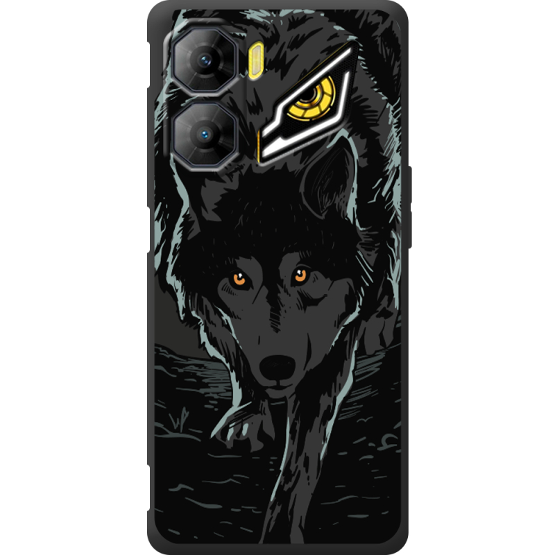 Чорний чохол BoxFace Nubia Neo 3 5G Wolf