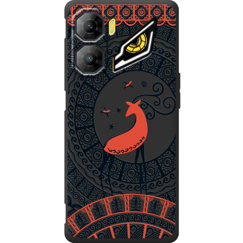 Чорний чохол BoxFace Nubia Neo 3 5G Ornament