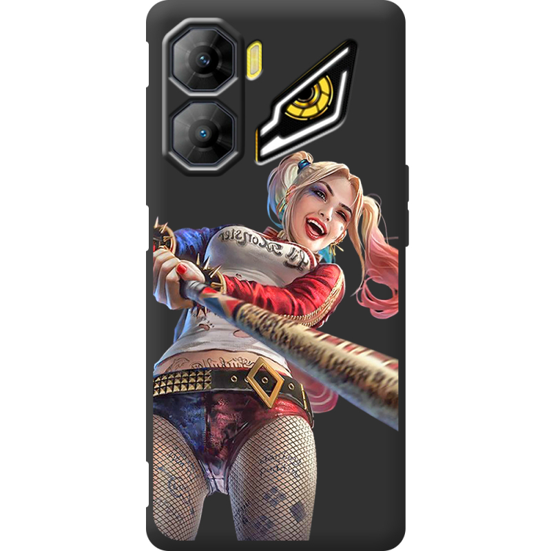 Чорний чохол BoxFace Nubia Neo 3 5G Happy Harley Quinn