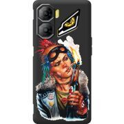 Чорний чохол BoxFace Nubia Neo 3 5G Tanker Girl