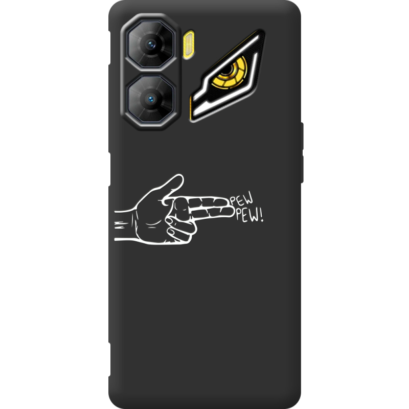 Чорний чохол BoxFace Nubia Neo 3 5G Pew Pew