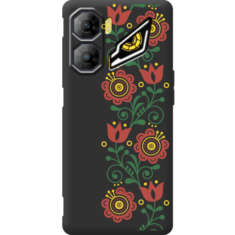 Чорний чохол BoxFace Nubia Neo 3 5G Ethno