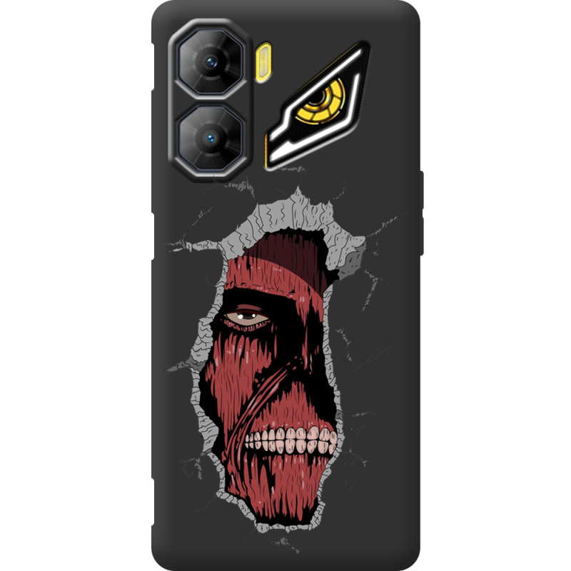 Чорний чохол BoxFace Nubia Neo 3 5G Нападение на Титана