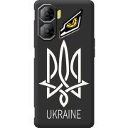 Чорний чохол BoxFace Nubia Neo 3 5G Тризуб монограмма ukraine