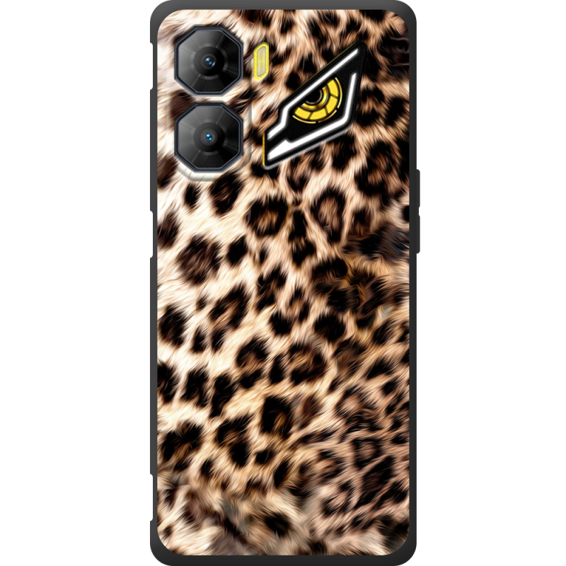 Чорний чохол BoxFace Nubia Neo 3 5G Леопардовий