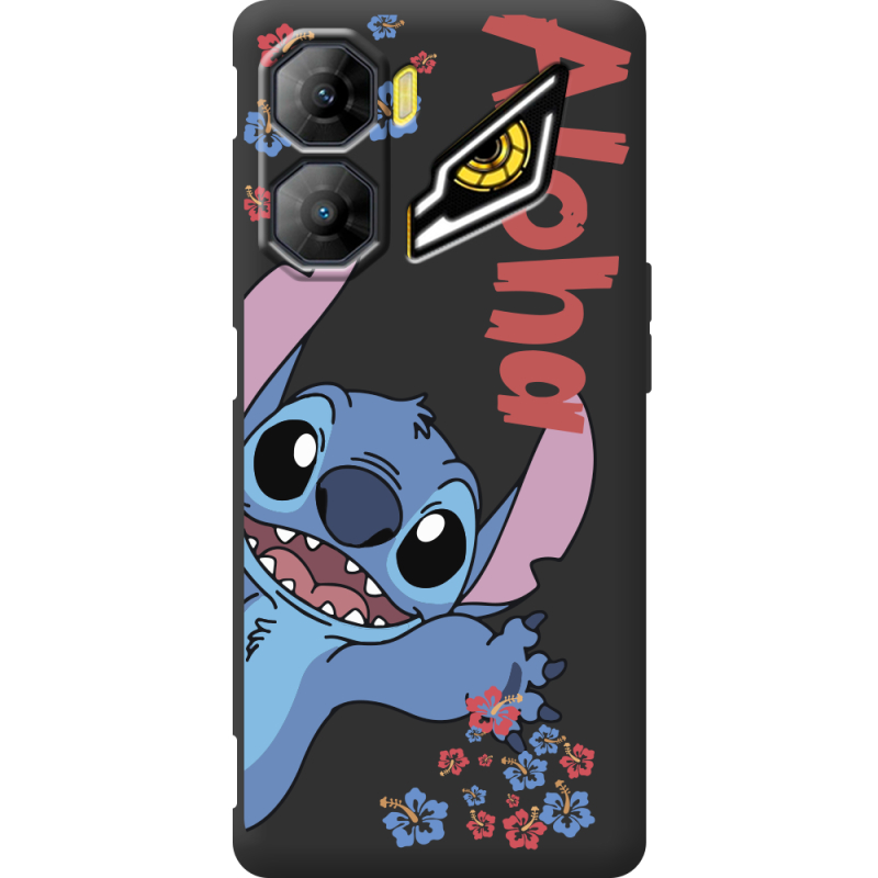 Чорний чохол BoxFace Nubia Neo 3 5G Гавайський гість Stich