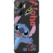 Чорний чохол BoxFace Nubia Neo 3 5G Гавайський гість Stich