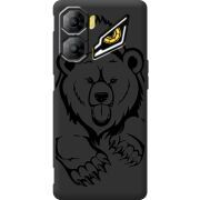 Чорний чохол BoxFace Nubia Neo 3 5G Grizzly Bear