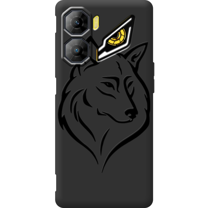 Чорний чохол BoxFace Nubia Neo 3 5G Wolf