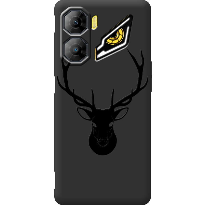 Чорний чохол BoxFace Nubia Neo 3 5G Deer